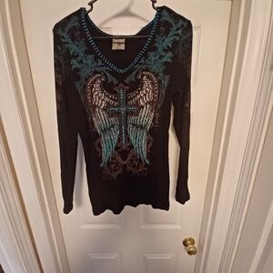 Vocal, Long Sleeve Shirt, With Outstanding Graphics